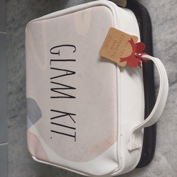 Rae Dunn Makeup Case " GLAM KIT" - Picture 5 of 7